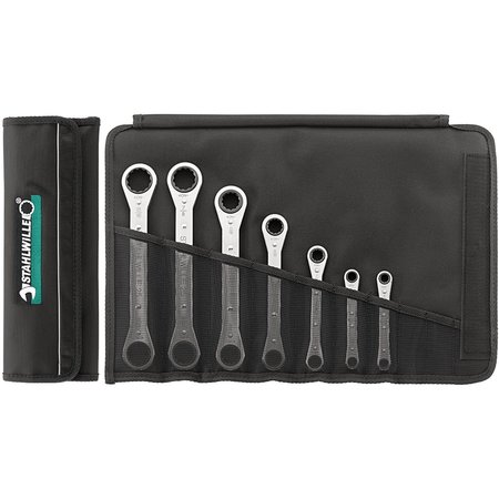 STAHLWILLE TOOLS Set: Ratchet ring Wrench No.25A/7 N 7-pcs. 96415601